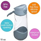 b.box Sport Spout Drink & Water Bottle | Easy Grip Bottle and Leakproof Lid | Cool Modern Child Friendly Design, Tilt and Sip | 450ml/15 - Image 3