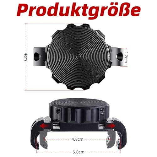 ANEELV Soporte para Bicicleta AirTag: Soporte Oculto e Impermeable para el sillín de la Bicicleta, Accesorio antirrobo con rastreador GPS para Bicicletas de montaña y de Carreras. - imagen 4