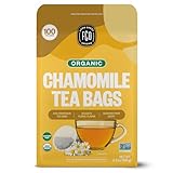 FGO Organic Chamomile Tea, 100 Eco-Consc...