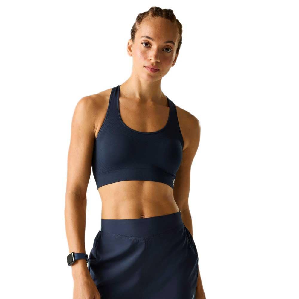 Dare2b Women's Don't Sweat It III Sports Running Bra, Quick Dry Antibacterial Gym Bra
