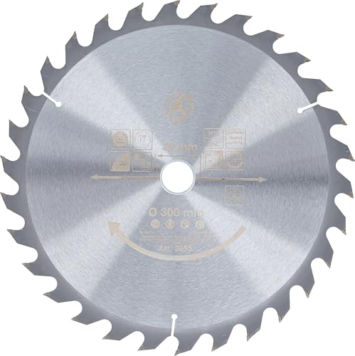 BGS Diy 3955 | Hartmetall-Kreissägeblatt | Ø 300 x 30 x 3,2 mm | 30 Zähne