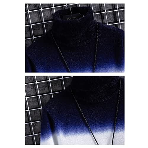 (Wool) Sweater Mens Soft Knitted Sweater Men and Women Autumn Comfortable Pullovers Fashion Turtleneck Sweater Slim Fit Pullover Male Female Sweater(L,Asian XXXL)3