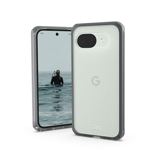 Image of Urban Armor Gear UAG Dot Slim Fit Rugged Anti-Scratch Shockproof Protection Case /Cover Designed for Google Pixel 10a (Military Drop Tested) - True Clear Ice /Ash