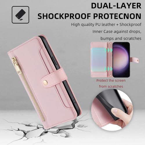 Sac à bandoulière Samsung S21 FE pour ne plus perdre vos cartes grâce à l'étui zippé - 4