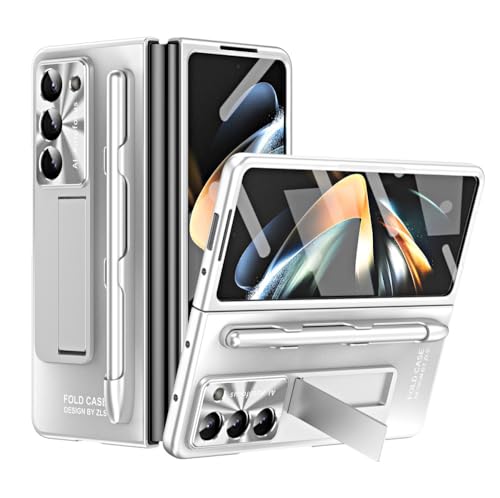 Coque rigide Galaxy Z Fold 4 3 5 haut de gamme effet placage finition mate