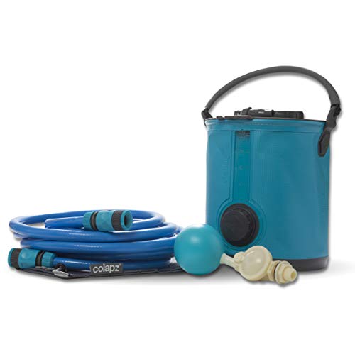 Colapz Caravan Accessories - Kit de Adaptador de Agua Plegable con depósito de Agua 3 en 1 y Manguera de 7,5 m de Grado alimenticio