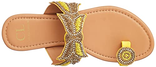 Image of Carlton London Women's Cll-6354 Flat Sandal