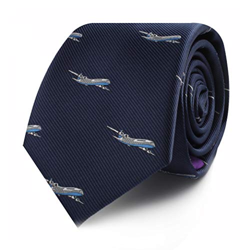AUSCUFFLINKS Sports & Speciality Ties | Neckties for Men | Woven Skinny Neck Ties | Present for Work Colleague