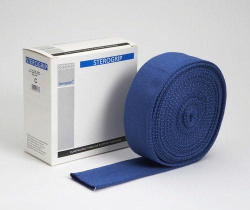 Sterogrip Elasticated Tubular Bandage Size B -Blue 6.25cm x 10m - Steroplast