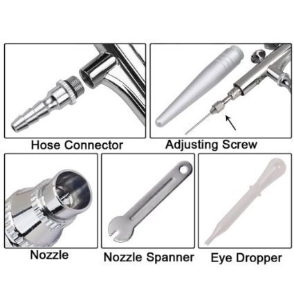 Art Of Air Professional Single Action Gravity Feed Airbrush #TOP1