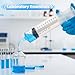 150ml Large Syringe for Thick Liquids, Plastic Syringe Without Needle for Scientific Labs, Industrial Fluid Transfer & Lubricant Dispensing, Individually Wrapped