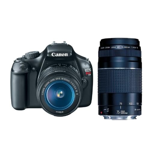 Canon EOS Rebel T3 with Dual Lenses