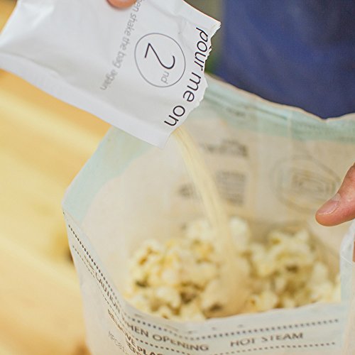 Quinn Snacks Microwave Popcorn Variety Pack (Butter & Sea Salt, White Cheddar, And Parmesan & Rosemary) {3 Pack} #TOP6
