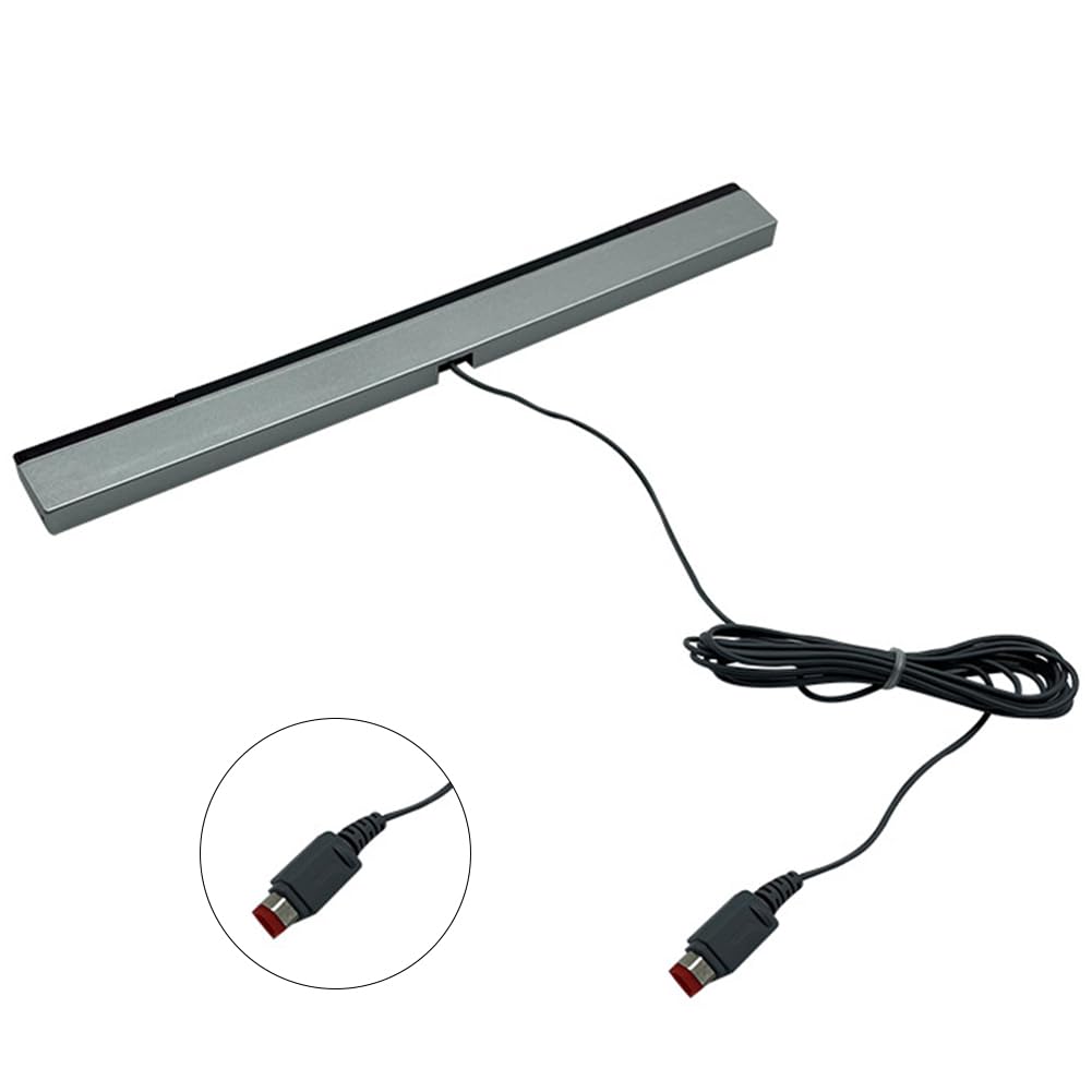 Barre d'inductance IR à Rayons Infrarouges à Distance avec Rallonge Barre de Capteur de Rayons Infrarouges Filaire Prise USB Barre de Capteur de Jeu Vidéo pour Console U