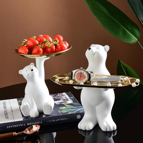 Soporte para collar con bandeja de dulces adorno decorativo 4