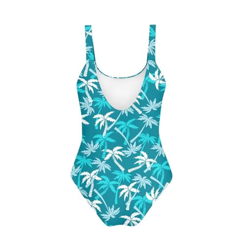 Image of Girls One Piece Swimsuit Beach Sport Athletic Bathing Suits Quick Dry Summer Hawaiian Swimwear for Teens Size 7-20
