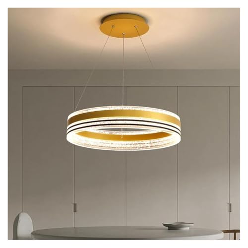 Lustre circulaire LED moderne pour illuminer vos dîners en famille