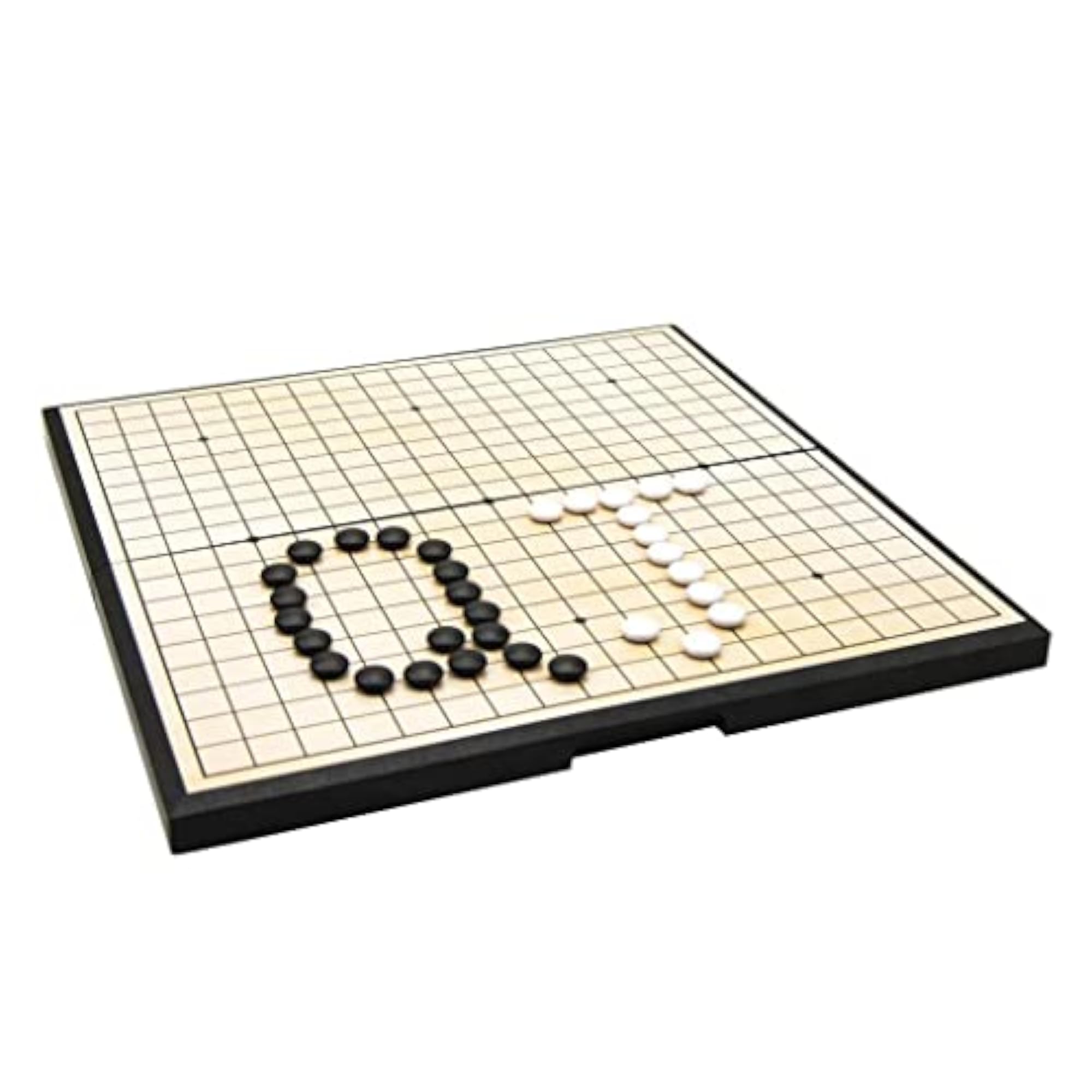 Magnetic Go Game Weiqi Chess Set with Foldable Board