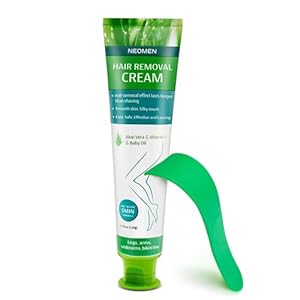 Hair Removal Cream – Hair Remover Cream For Women and Men – Hair Removal – Hair Removal Cream with Scraper – Skin Friendly Painless Flawless Hair Remover Cream For Women and Men