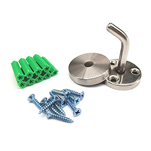 Wire Brush Set Nylon-Brass-Stainless-Steel Scratch-Bristles And Gridwall Panel Mount Chrome Brackets #TOP6