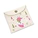Produktbild Gespout Coin Purse Mehrzweck-Quadrat-Paket Kleines Tasche Münzengeld Beutel Speicher Paket Damenbinden Aufbewahrungs Tasche Handtasche Kosmetik Tasche Coin Purse