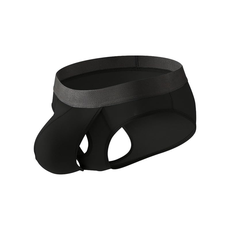 Men's Fly Pouch Breathable Briefs Separated Pouch Bulge Underwear - Main Image