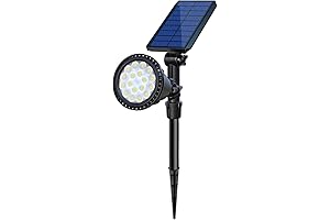 Solar Flagpole Lighting: 18LED 2-in-1 Solar Flag Light