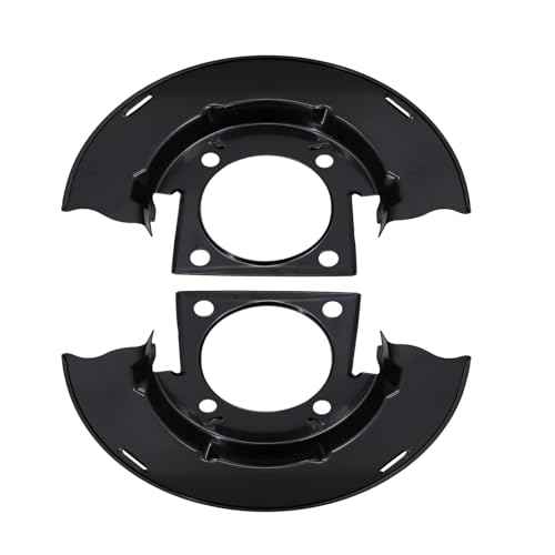 KUAMZEEI 947-073 2Pcs Front Brake Dust Shield Backing Plate For Chevy GMC Silverado Sierra 1500 2500 3500 For Avalanche Suburban Yukon XL 2500 For Express Savana 2500 3500 Replaces#25846355