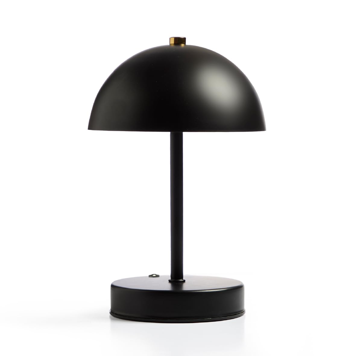 Global Gizmos Black Mushroom Table Lamp