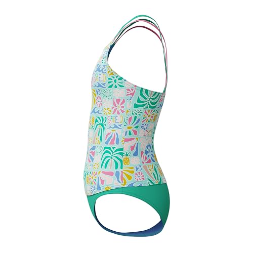 Image of Speedo girls Swimsuit Two Piece Tankini Thin Strap