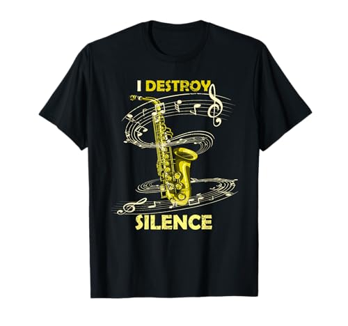 Instrumento Musical Saxofonista Regalo Divertido Saxofón Camiseta