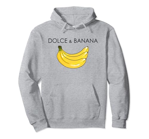 Dolce And Banana Divertido Banana Divertido Frutas Diseño de Frutas Sudadera con Capucha