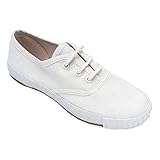 Suela de goma. Mirak- Zapatillas de deporte con cordones unisex para niños
