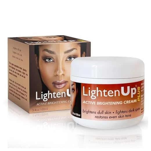 LightenUp Plus Active Skin Brightening Cream - 3.4 Fl oz / 100 ml - Hyperpigmentation Cream, Dark Spots Creams For Face and Body