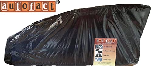 Image of Autofact Magnetic Car Sunshades Compatible with Mahindra Thar (Set of 4) - Easy Installation, UV Protection, Keeps Car Cool (Front 2 with Zippers for Easy Access, Rear 2 Without Zippers)
