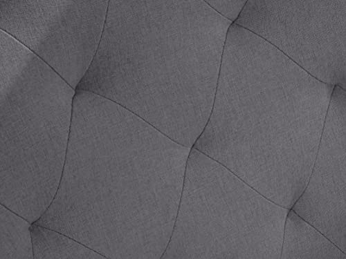 Loft24 A/S TV-Sessel Fernsehsessel Polstersessel Relaxsessel Lesesessel Webstoff mit lose Sitzkissen Gestell aus Massivholz Sitzhöhe 50 cm (grau) – Bild 8