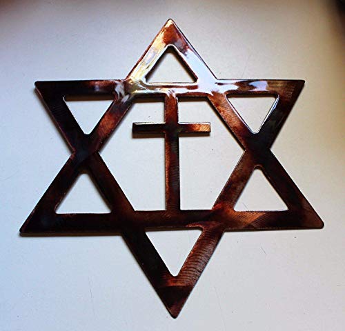 Star of David with Cross 12