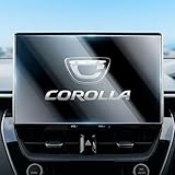 WEIPIN 2025 トヨタ カローラクロス ナビ ガラス フィルム 傷防止 低反射 高感度タッチ 新型 カローラ Corolla Cross 10.5インチ保護フィルム 9H 自己吸着 HydroAg+ フィルム トヨタ カローラクロス アクセサリー カー用品