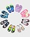 The Children's Place Girls Slide Sandal, Silver, 3 Big Kid US