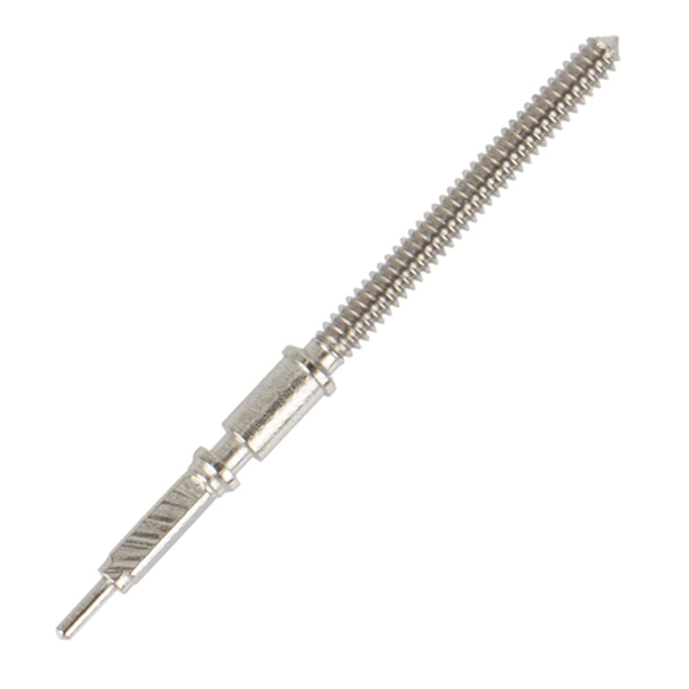 Lot de 20 tiges de Remontoir de Montre de Rechange pour ETA 2824-2 2834-2 2836-2 Outils de réparation de Mouvement de Montre, Argent(