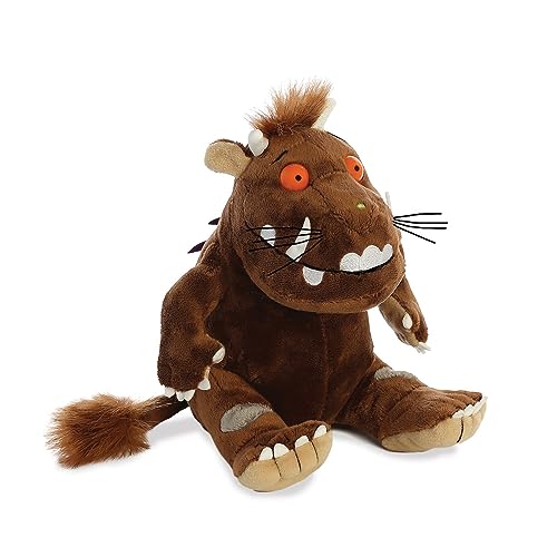 Aurora, Marchandise Officielle, Le Gruffalo Assis 18cm, 12453, Peluche, Marron