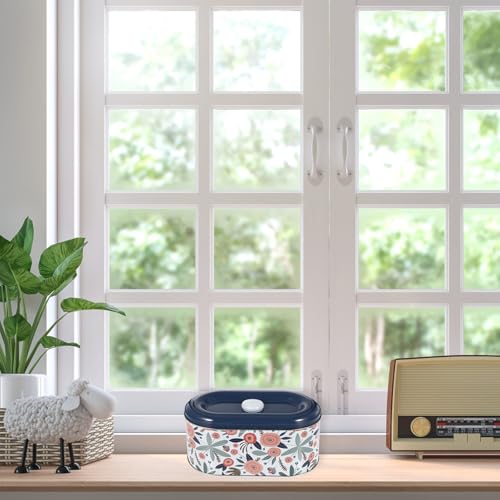 Boîtes en fer-blanc étanches Healvian pour une organisation décorative durable - 5