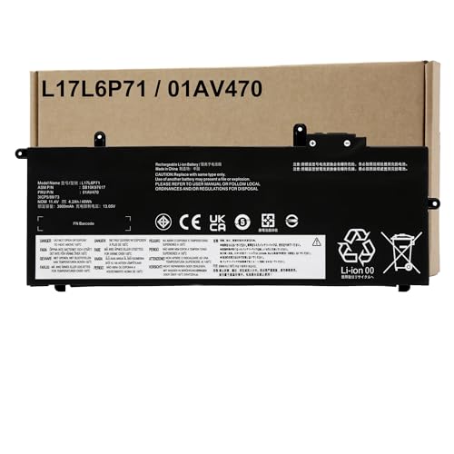 Batterie Lenovo ThinkPad X280 Résout Problème Autonomie L17C6P71