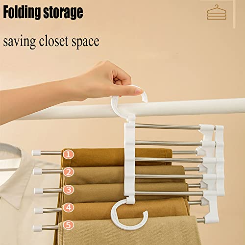 NC 2pcs Grucce Magiche per Pantaloni, Antiscivolo