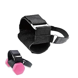 Gewicht Tibialis Trainer, Fitness Tibialis Trainer Strap Voor Halter, Voetband Gewichten Riem Beenspieren Krachttraining Training, Geen Slippen, Verstelbaar Met Vierkante Ringen