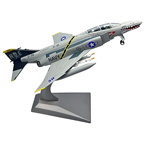 Feng Shui， 1 Escala 100 Americana para F4C F-4C Phantom Fighter Modelo de avión de Metal Fundido a presión Juguete avión Hobby Juego Kit (B)
