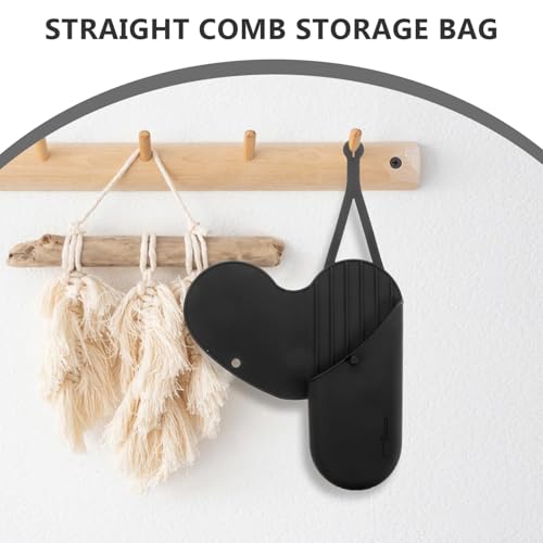 Funda de silicona resistente al calor para plancha de pelo, bolsa portátil para viaje con orificio para colgar miniatura 5