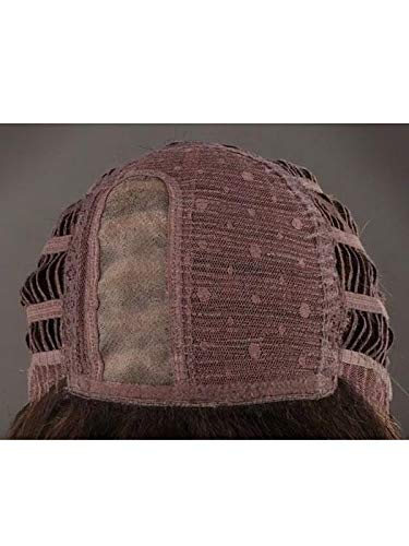 Style Name Paige Petite Cap Color Cinnamon Raisin - 11" Length Classic Bob Pageboy Cut Synthetic Left Monofilament Part Peinado De Paje Bundle W Hairloss Booklet