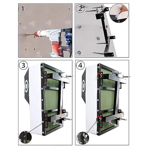 Pad da boxe da parete, bersaglio resistente per allenamento in palestra a casa, sacco da boxe salvaspazio per fitness e sviluppo delle abilità