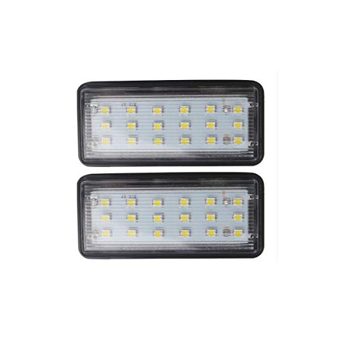 GOFORJUMP Weiße Kfz-LED-Kennzeichenbeleuchtung für L/EXUS LX470 GX470 T/Oyota Land C/Ruiser 120 P/Rado Land C/Ruiser 200
